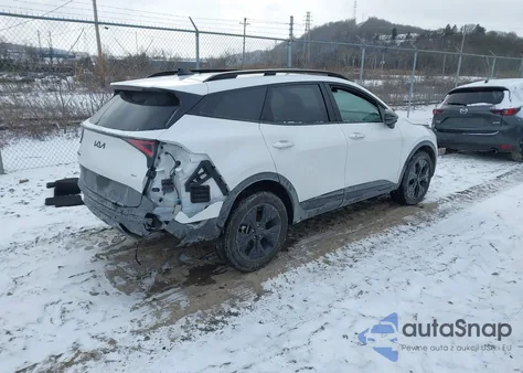 2025 Kia Sportage X-Line из США, поврежденный, VIN 5XYK6CDF3SG295020